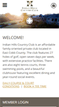 Mobile Screenshot of indianhillscc.com